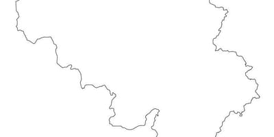 白地図のベルギー